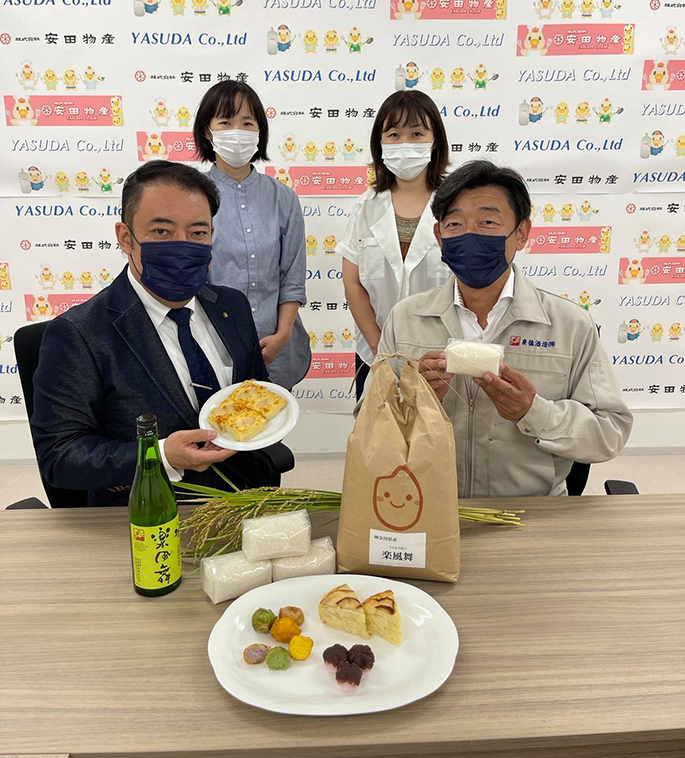 安田物産様と泉橋酒造