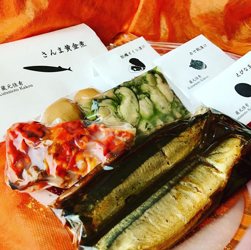 泉橋酒造　直営店「蔵元佳肴 いづみ橋」の自慢の惣菜を販売します。お得な詰め合わせセット。