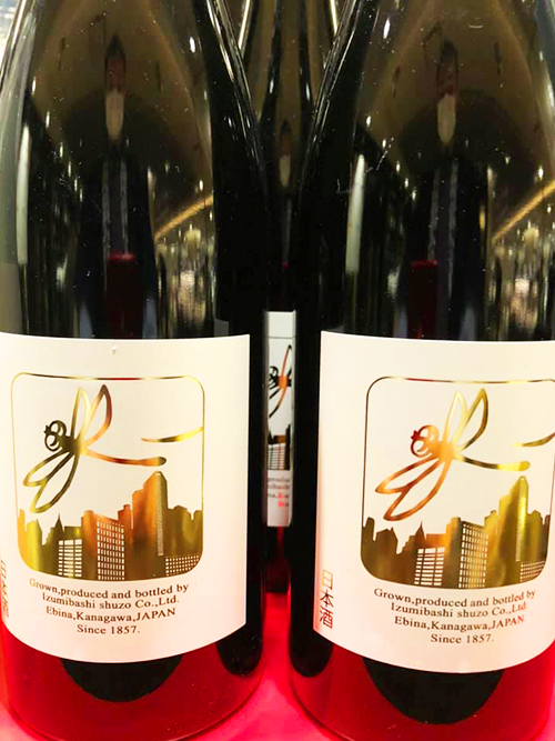 泉橋酒造　新宿伊勢丹様コラボ商品　とんぼ新宿の空を飛ぶ