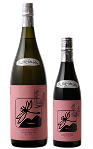 桃色 黒とんぼ 生酛純米酒～神力米～ - 泉橋酒造株式会社 Izumibashi