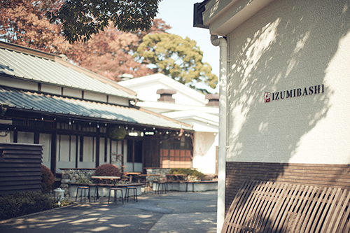 泉橋酒造の入り口